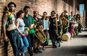 Gypsy Kumbia Orchestra will headline July 10th, combining Afro-Colombian rhythms, eastern European melodies, choreographed dance, circus, theatrical staging and dynamic audience interaction.