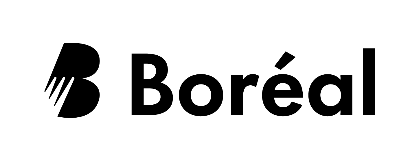 Boreal noir logo